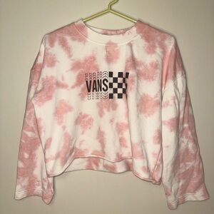 Vans Wide Sleeve Cropped Crewneck
